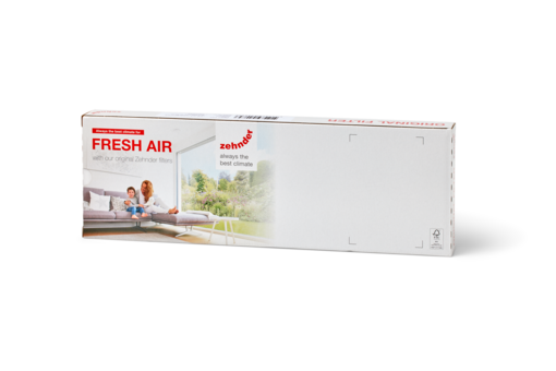 Cut-Out Zehnder ComfoAir Q350 TR Comfortable indoor ventilation Angled view