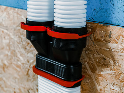 Joint Leakage Testing in Air Distribution System Airtight joint leakage test for Zehnder ventilation duct system