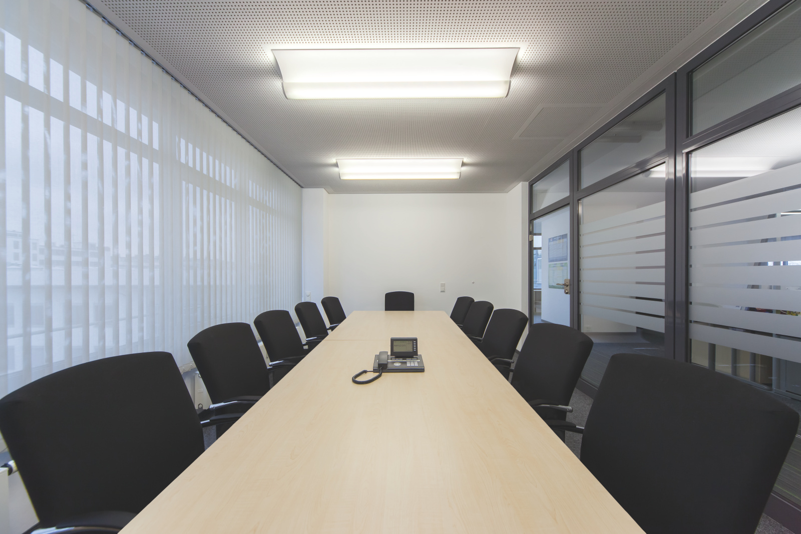 Repucom Köln, Germany, conference room, meeting room, reference, Sound absorption (perforated)