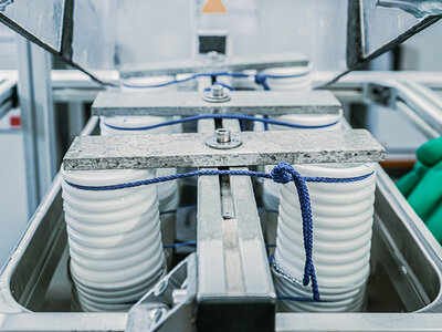Stress Cracking Durability Test in Air Distribution Stress cracking resistance test for Zehnder ventilation pipes and components