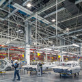 Reference project, Mercedes-Benz factory, car plant, production, Moscovia, Esipovo industrial park, Russia, new construction, 2018