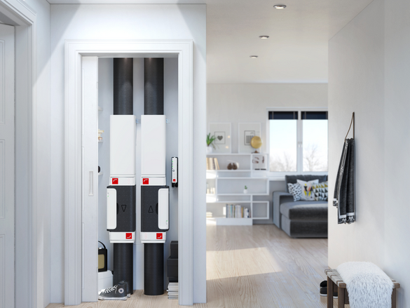 Wohnungslüftungsbox Zehnder ComfoVar Aero