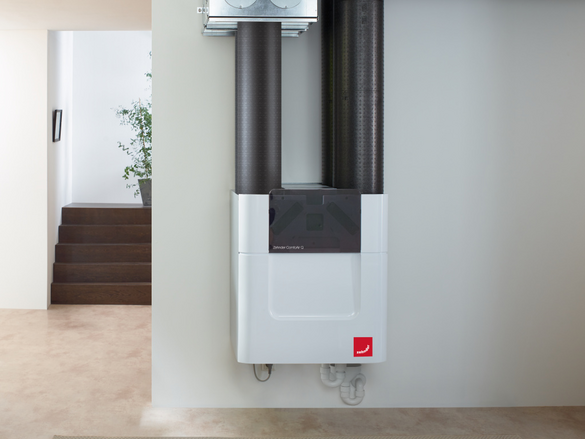Reference Zehnder ComfoAir Q350 TR Comfortable indoor ventilation Front view