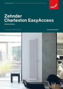 Listino Tecnico Prodotti Zehnder Charleston EasyAccess 01/2025
