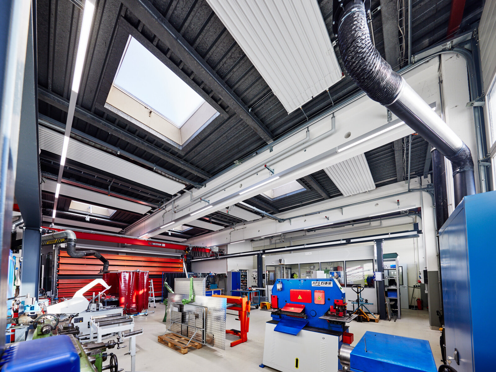 Elektrizitätswerk produktionshalle