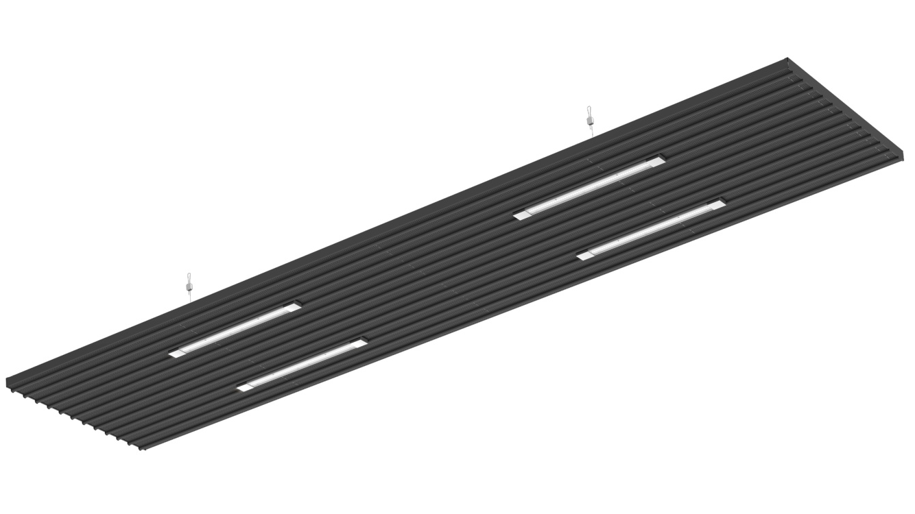 Cut-Out Zehnder ZFP Urban Heating and cooling ceiling system 
