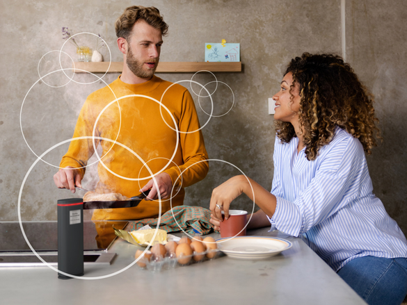 Zehnder, Airdentifier, Cardea, CO2, Milieu, people, modern,