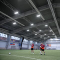 Reference, Indoor soccer arena, football hall, sports, gym, Temp, Barnaul, Russia, Siberia