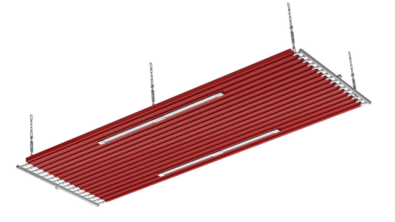 Cut-Out Zehnder ZFP Heating and cooling ceiling system 