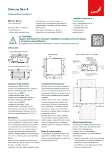 Zehnder_Dew A_Quick Guide_IT_EN