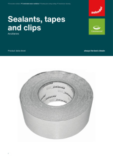 Zehnder_CSY_Sealants, Tapes and Clips_DS_UK-en