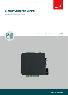 Zehnder_CSY_ComfoPost Control_Installer-manual_IT
