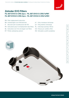Zehnder_CSY_EVO-Filters-FULL-manual-Global