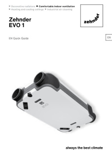 Zehnder_EVO 1_Quick Guide_Region-West
