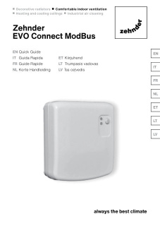 Zehnder_EVO-Connect-Modbus_Quick-Guide-global
