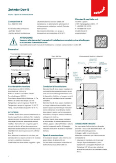 Zehnder_Dew B_Quick Guide_IT_EN