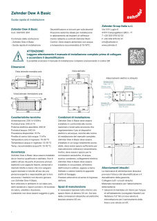 Zehnder_Dew A Basic_Quick Guide_IT_EN